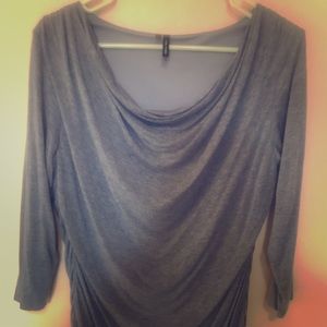 Maurice’s grey long sleeve top